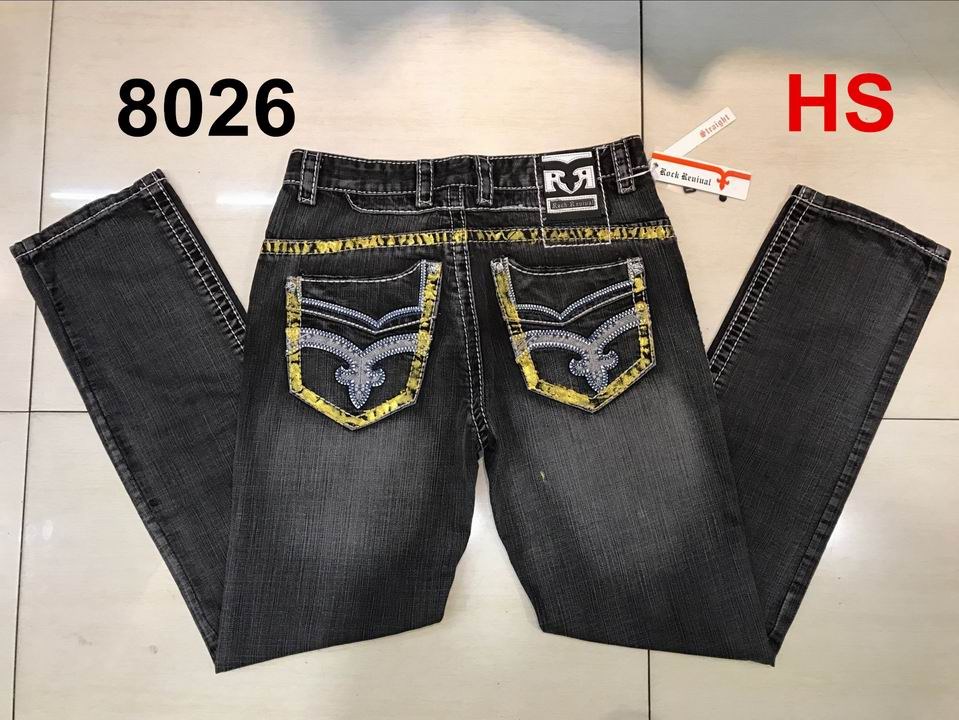 Rock Revival long jeans man 32-42-053